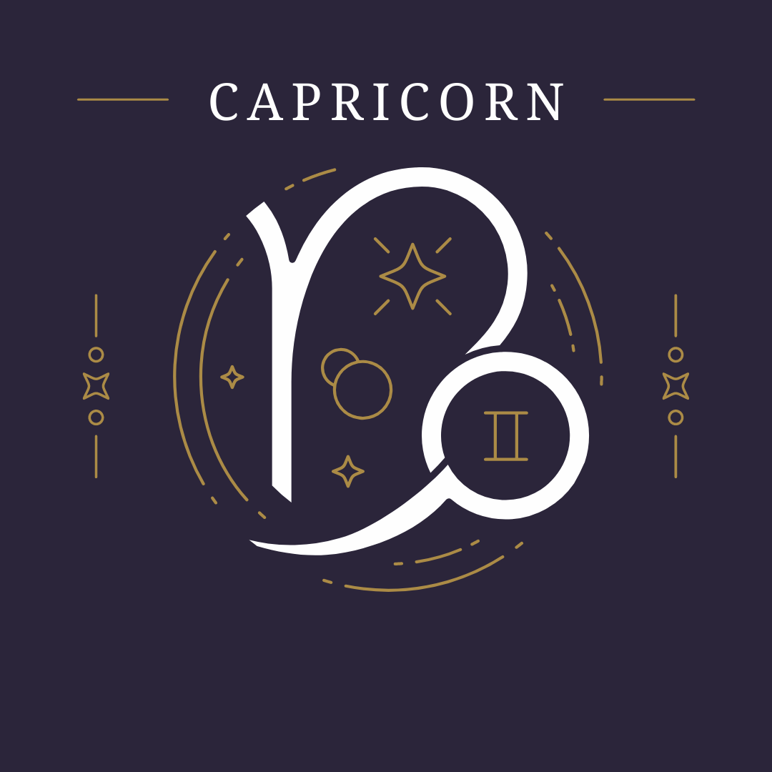 Capricorn zodiac sign symbol