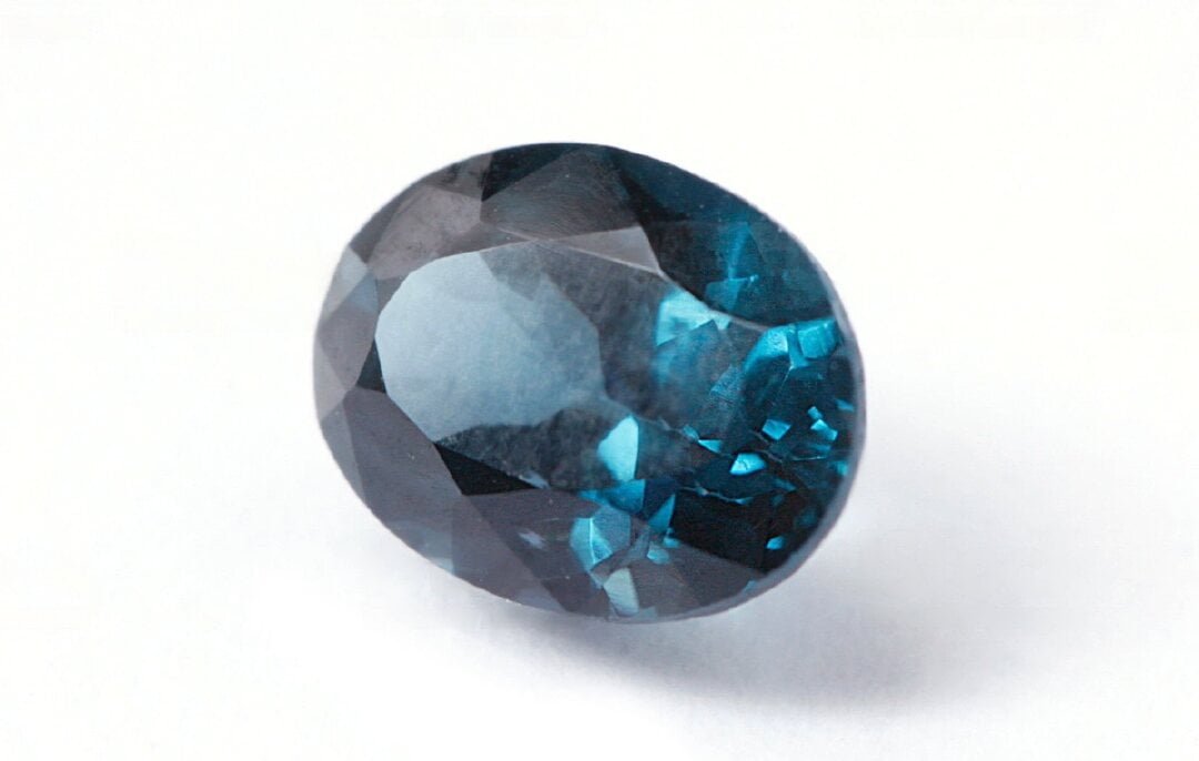 August birthstone, the blue Spinel with a blue Sapphire appearance