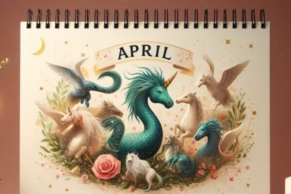 April birthday showing the calendar