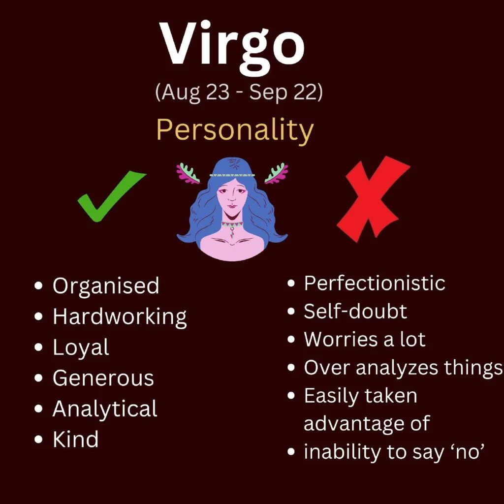 September Virgo personality traits, both positive and negative